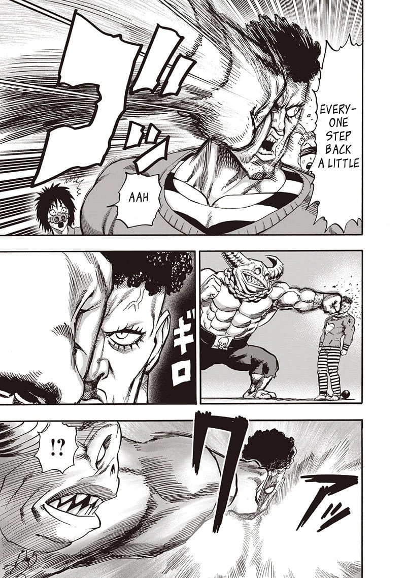 One Punch Man Manga Chapter 94 page 132 - I See scene