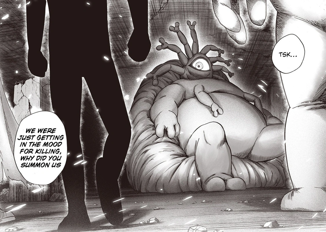 One Punch Man Manga Chapter 94 page 141 - I See scene
