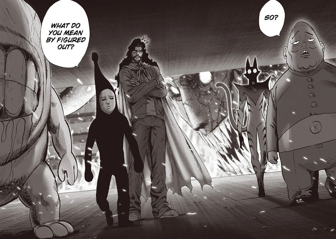 One Punch Man Manga Chapter 94 page 142 - I See scene