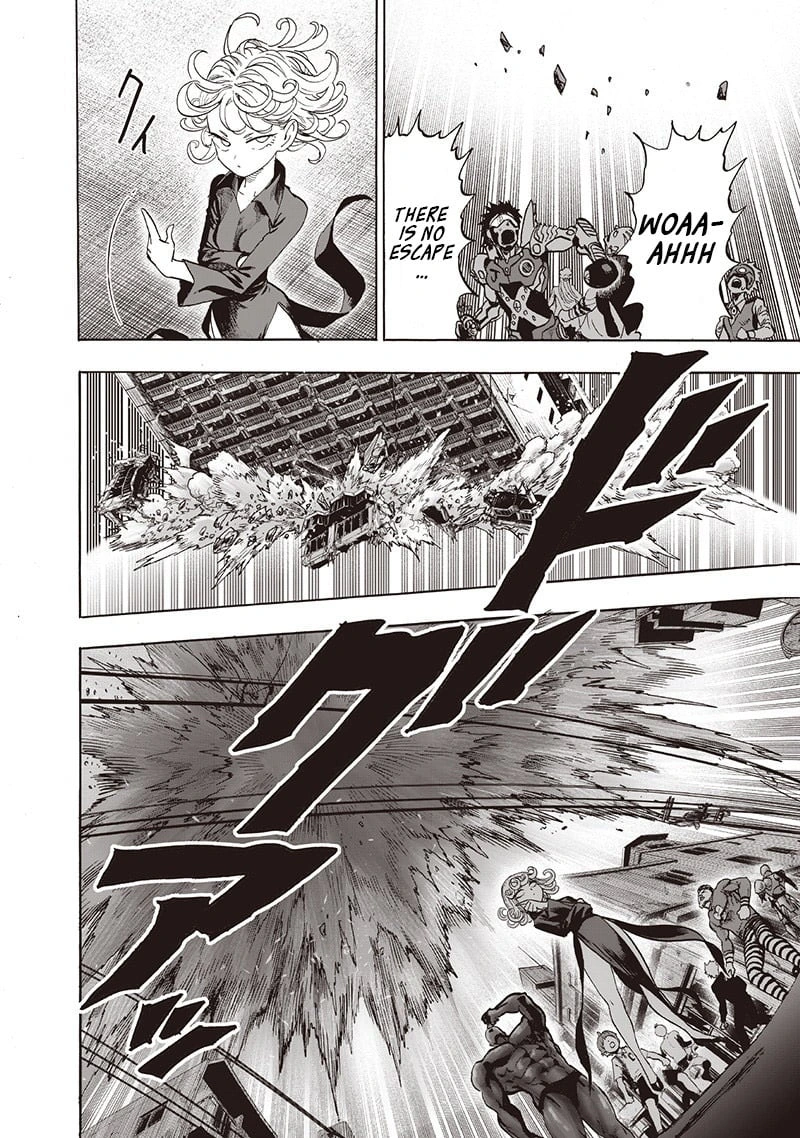 One Punch Man Manga Chapter 94 page 22 - I See scene