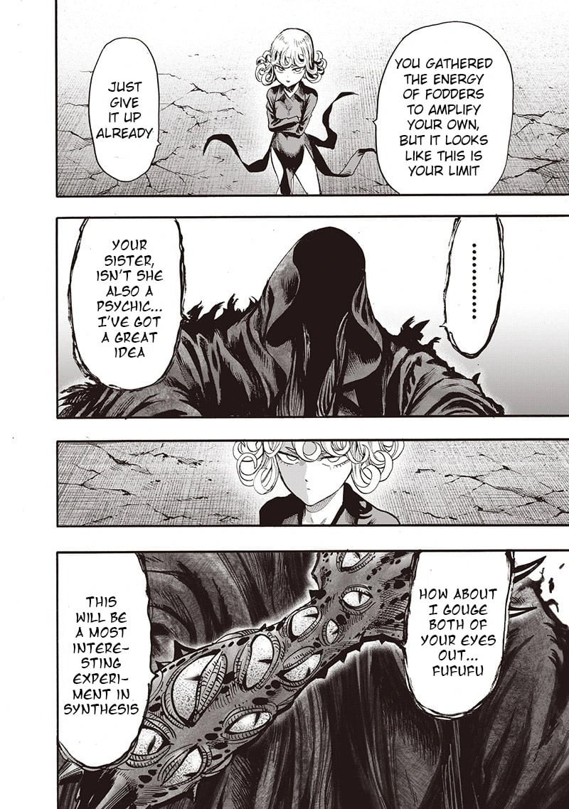 One Punch Man Manga Chapter 94 page 32 - I See scene