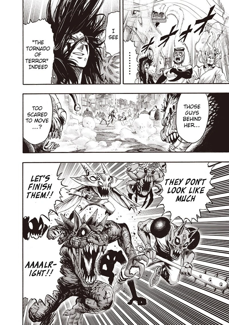 One Punch Man Manga Chapter 94 page 36 - I See scene