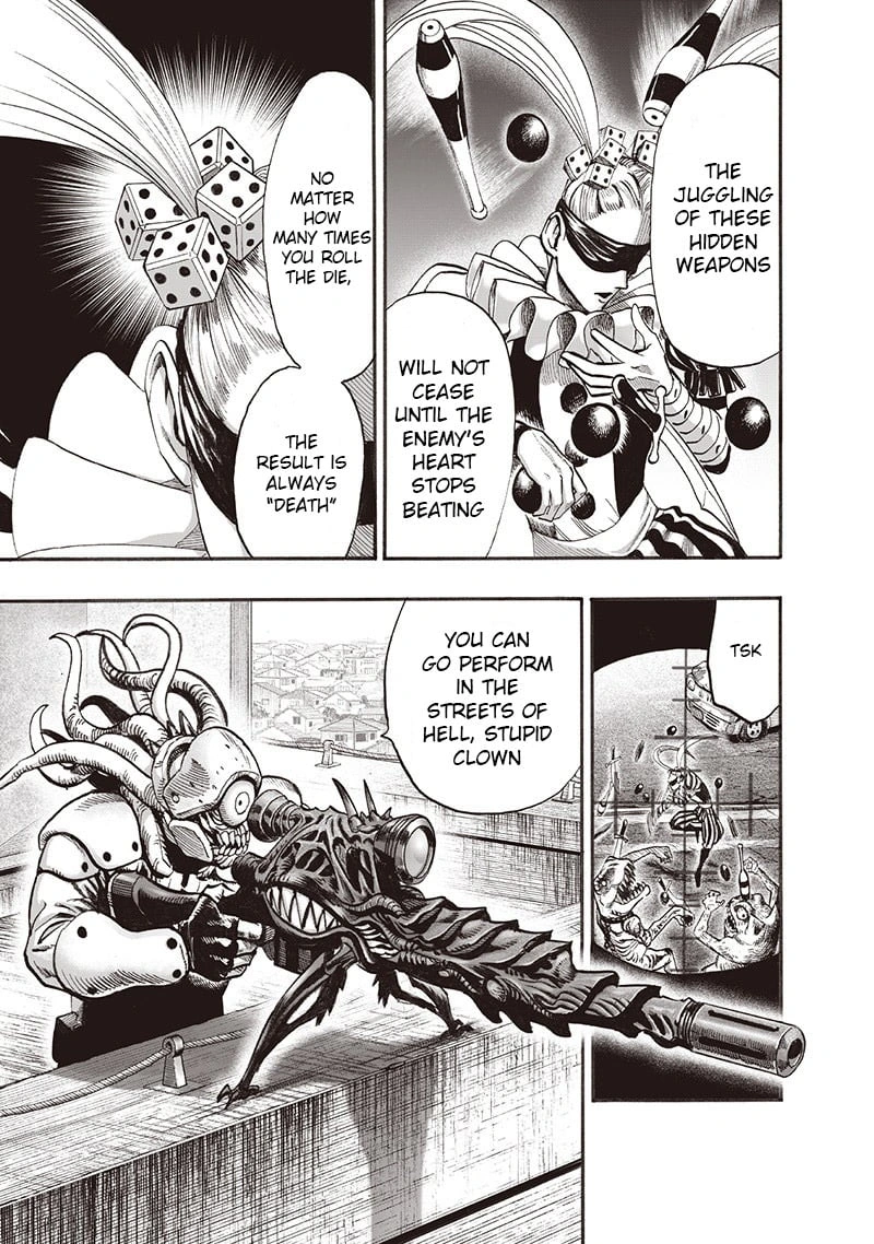 One Punch Man Manga Chapter 94 page 39 - I See scene