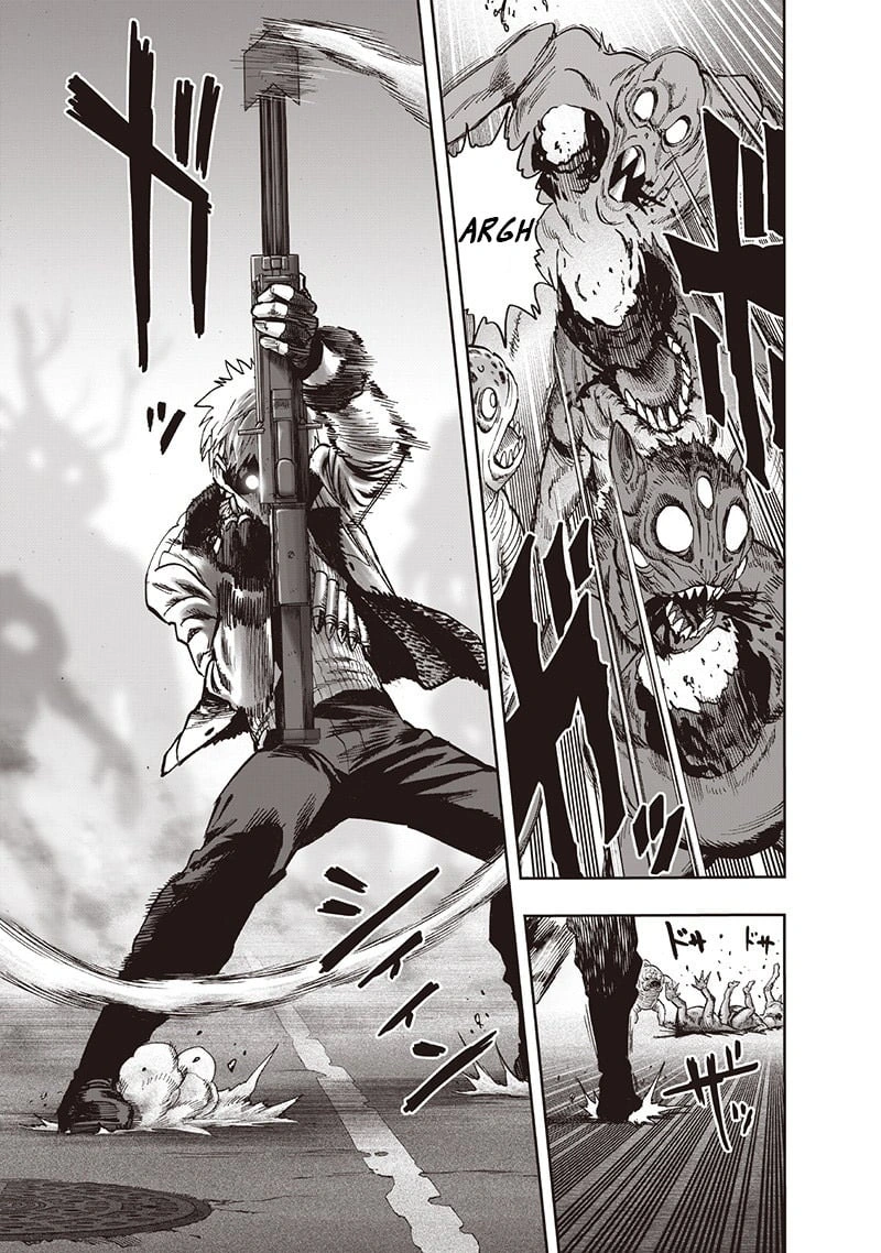 One Punch Man Manga Chapter 94 page 47 - I See scene