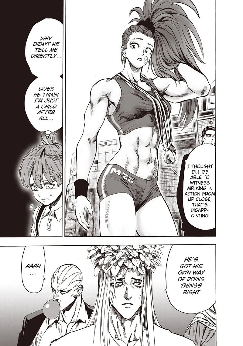 One Punch Man Manga Chapter 94 page 5 - I See scene