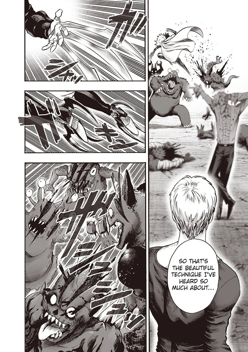 One Punch Man Manga Chapter 94 page 56 - I See scene