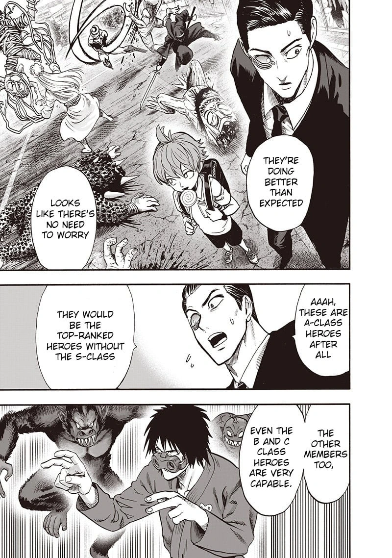 One Punch Man Manga Chapter 94 page 61 - I See scene