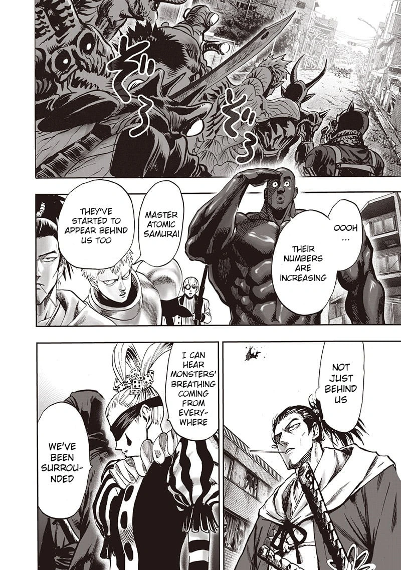 One Punch Man Manga Chapter 94 page 8 - I See scene