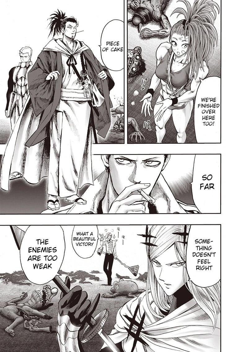 One Punch Man Manga Chapter 94 page 89 - I See scene
