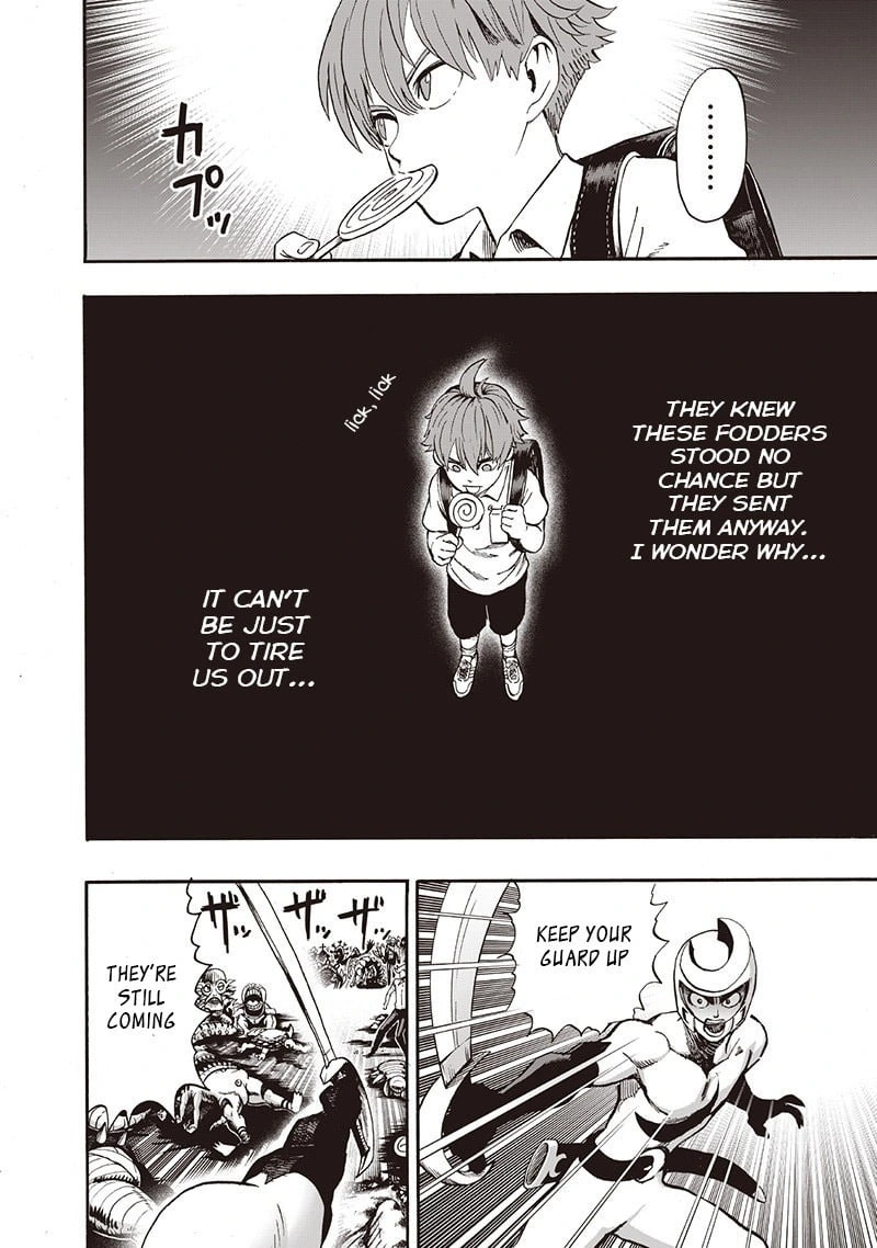 One Punch Man Manga Chapter 94 page 90 - I See scene