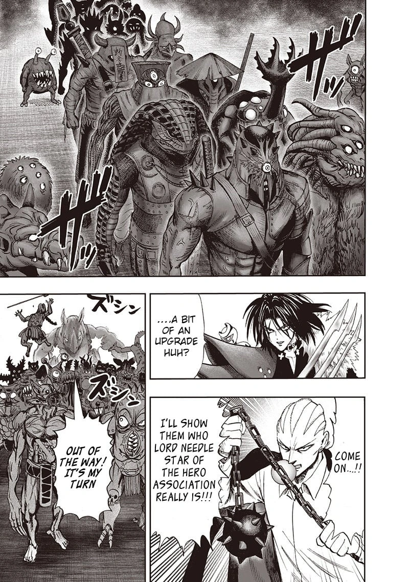 One Punch Man Manga Chapter 94 page 91 - I See scene