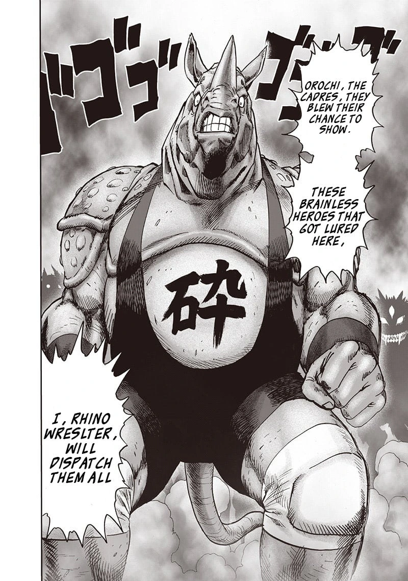 One Punch Man Manga Chapter 94 page 93 - I See scene