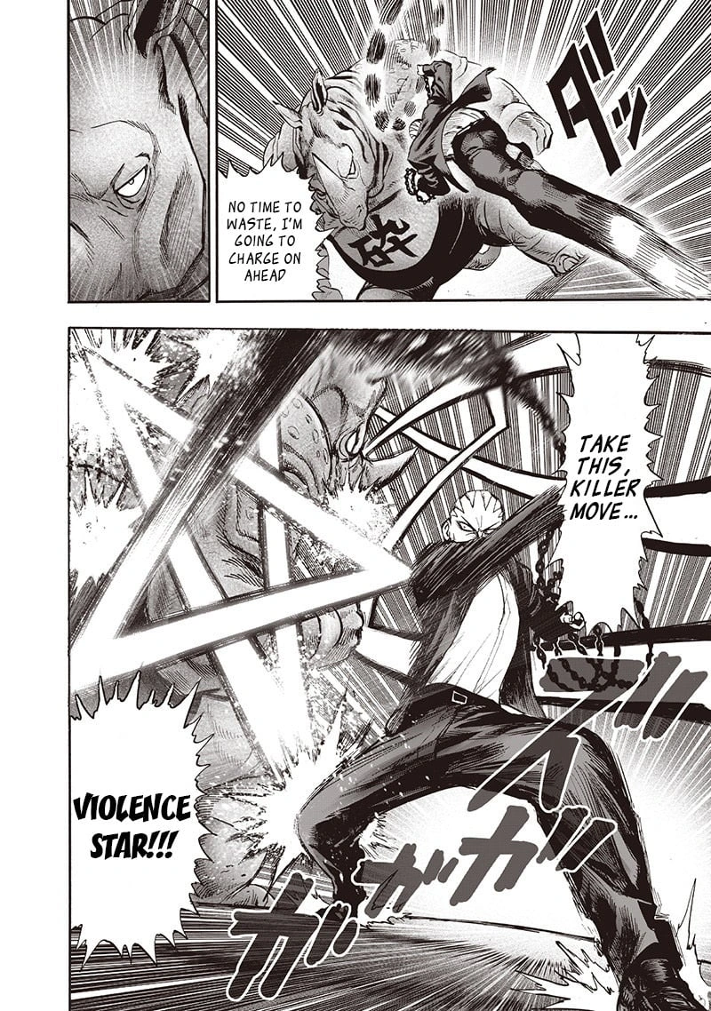 One Punch Man Manga Chapter 94 page 95 - I See scene