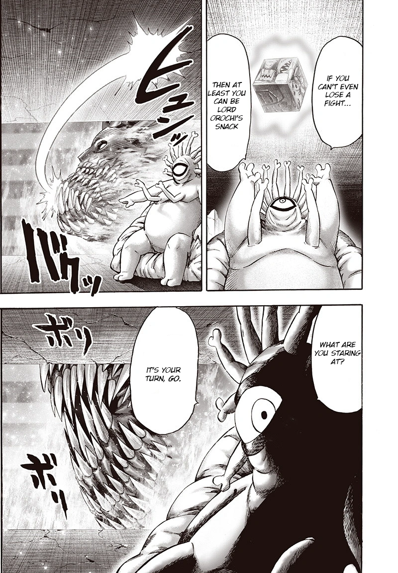 One Punch Man Manga Chapter 95 page 11 - Speedster scene