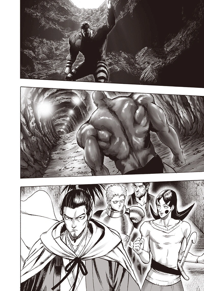One Punch Man Manga Chapter 95 page 13 - Speedster scene