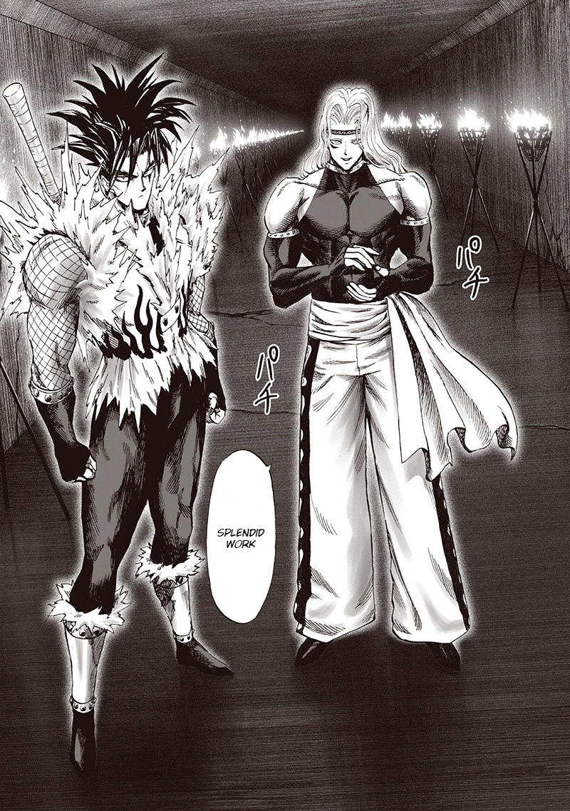 One Punch Man Manga Chapter 95 page 21 - Speedster scene