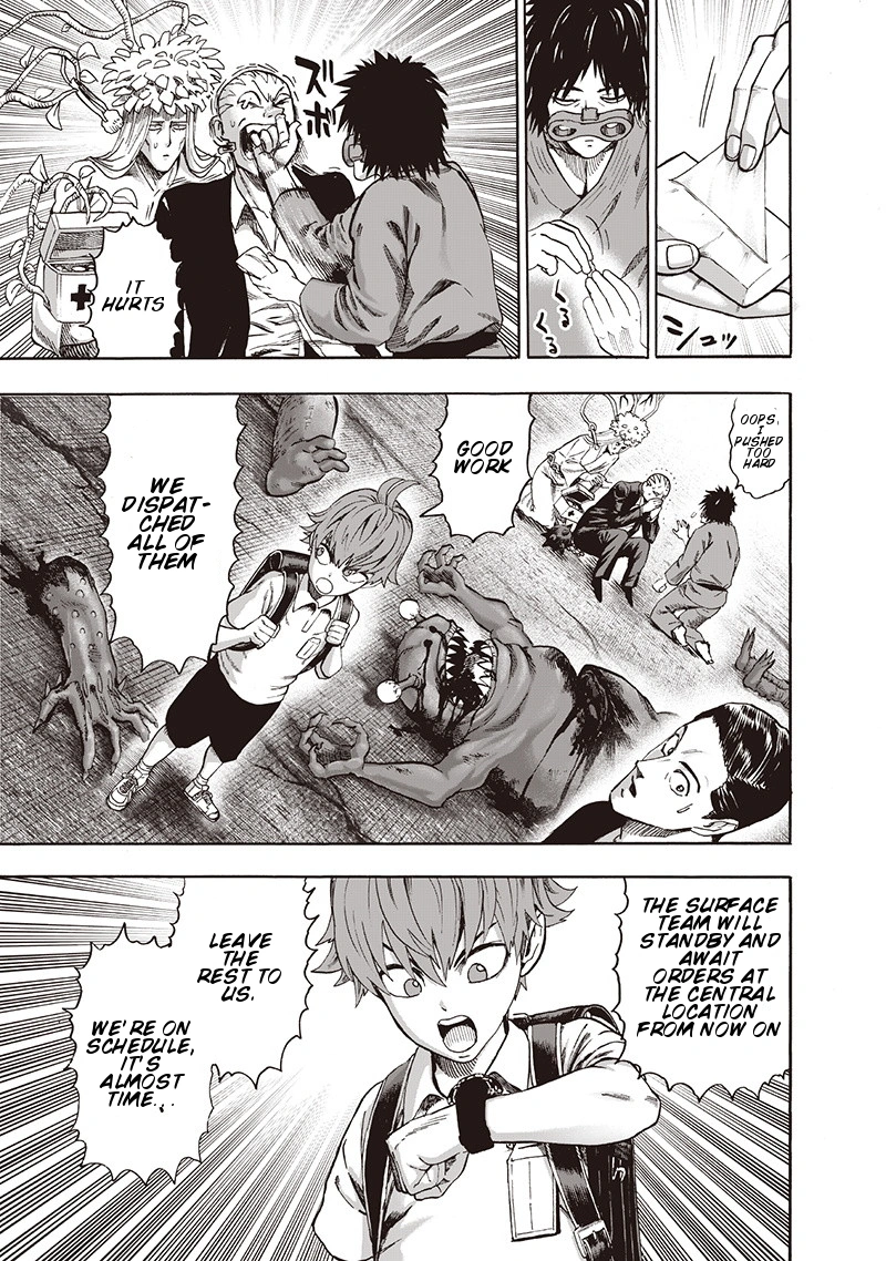 One Punch Man Manga Chapter 95 page 3 - Speedster scene