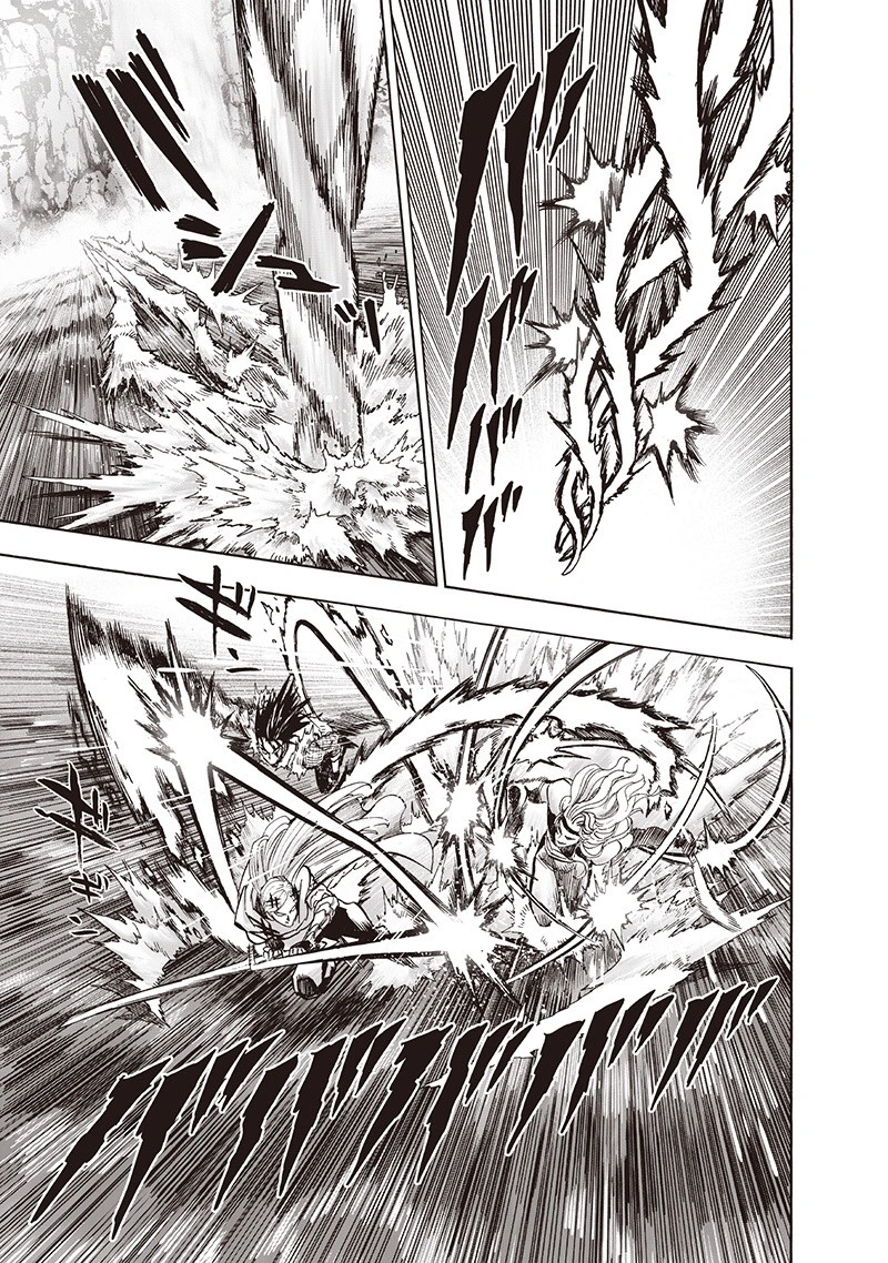 One Punch Man Manga Chapter 95 page 41 - Speedster scene