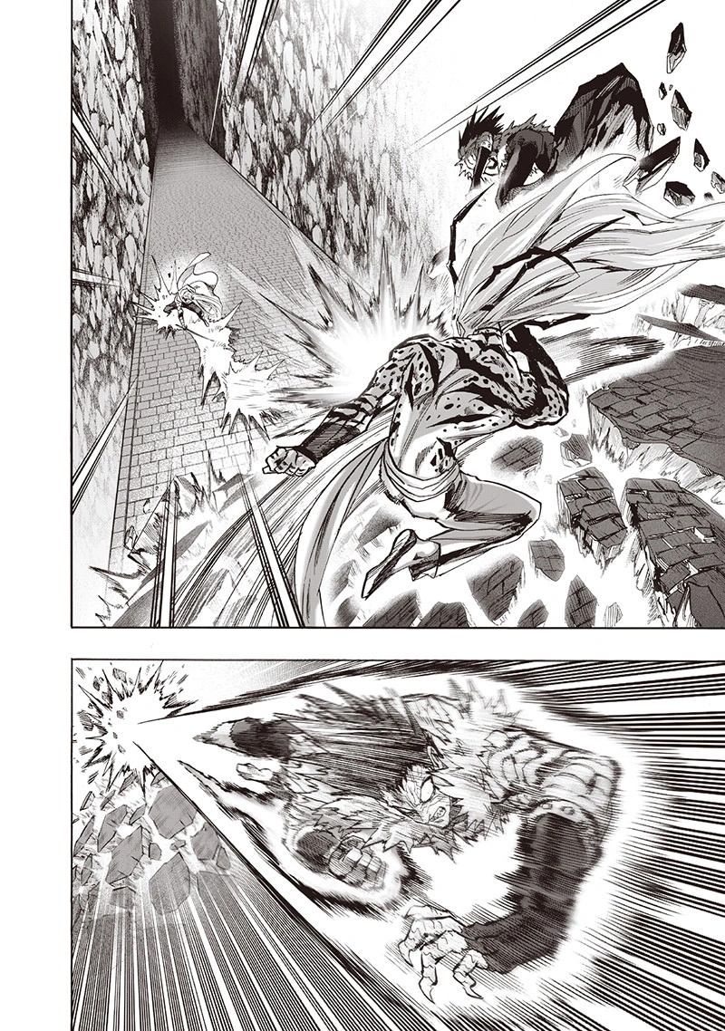 One Punch Man Manga Chapter 96 page 15 - The Time is Now scene