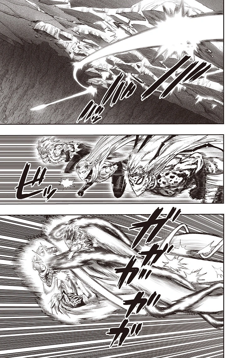 One Punch Man Manga Chapter 96 page 20 - The Time is Now scene