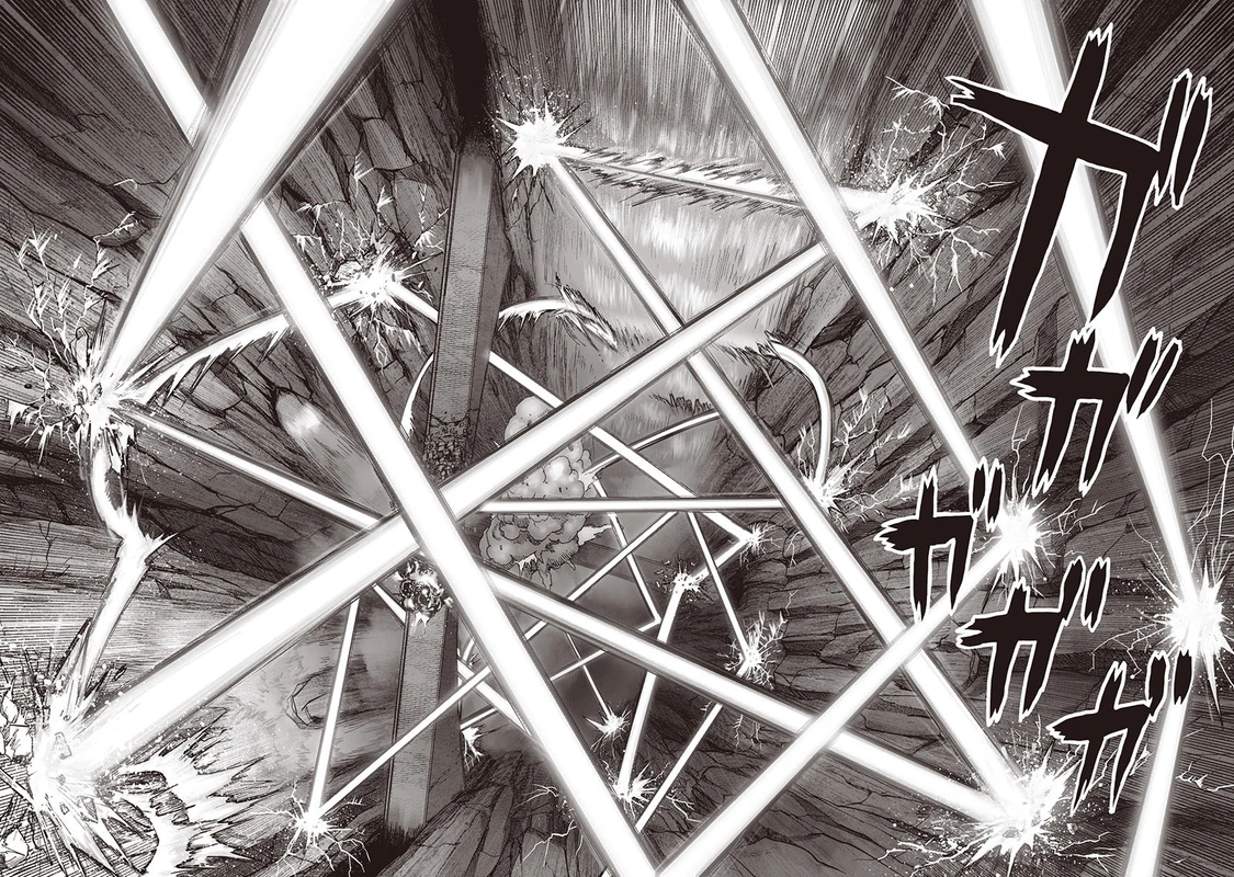 One Punch Man Manga Chapter 96 page 21 - The Time is Now scene