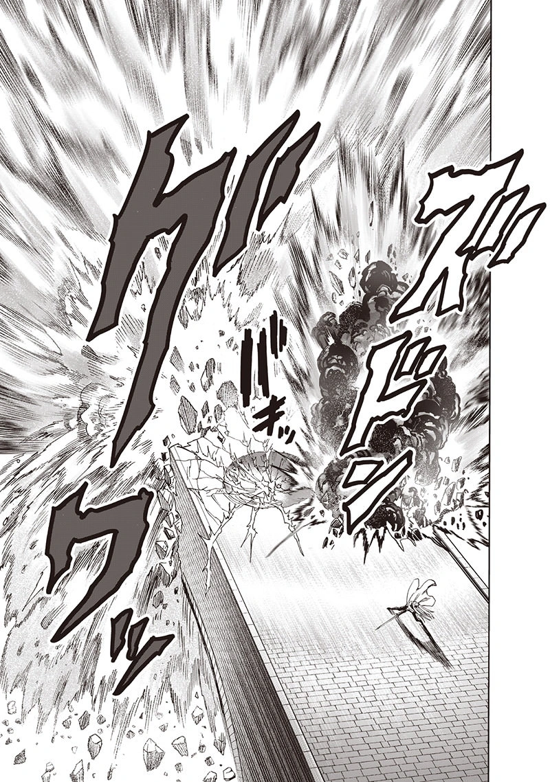 One Punch Man Manga Chapter 96 page 31 - The Time is Now scene