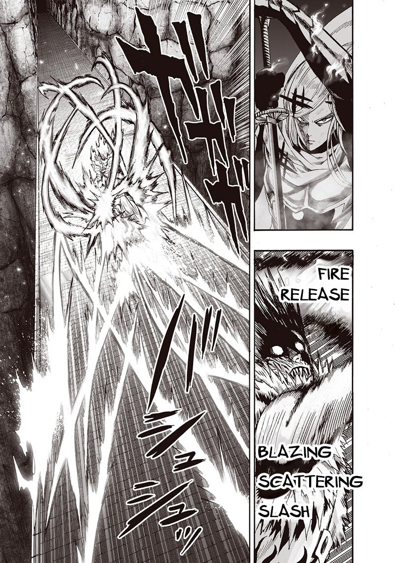 One Punch Man Manga Chapter 96 page 4 - The Time is Now scene