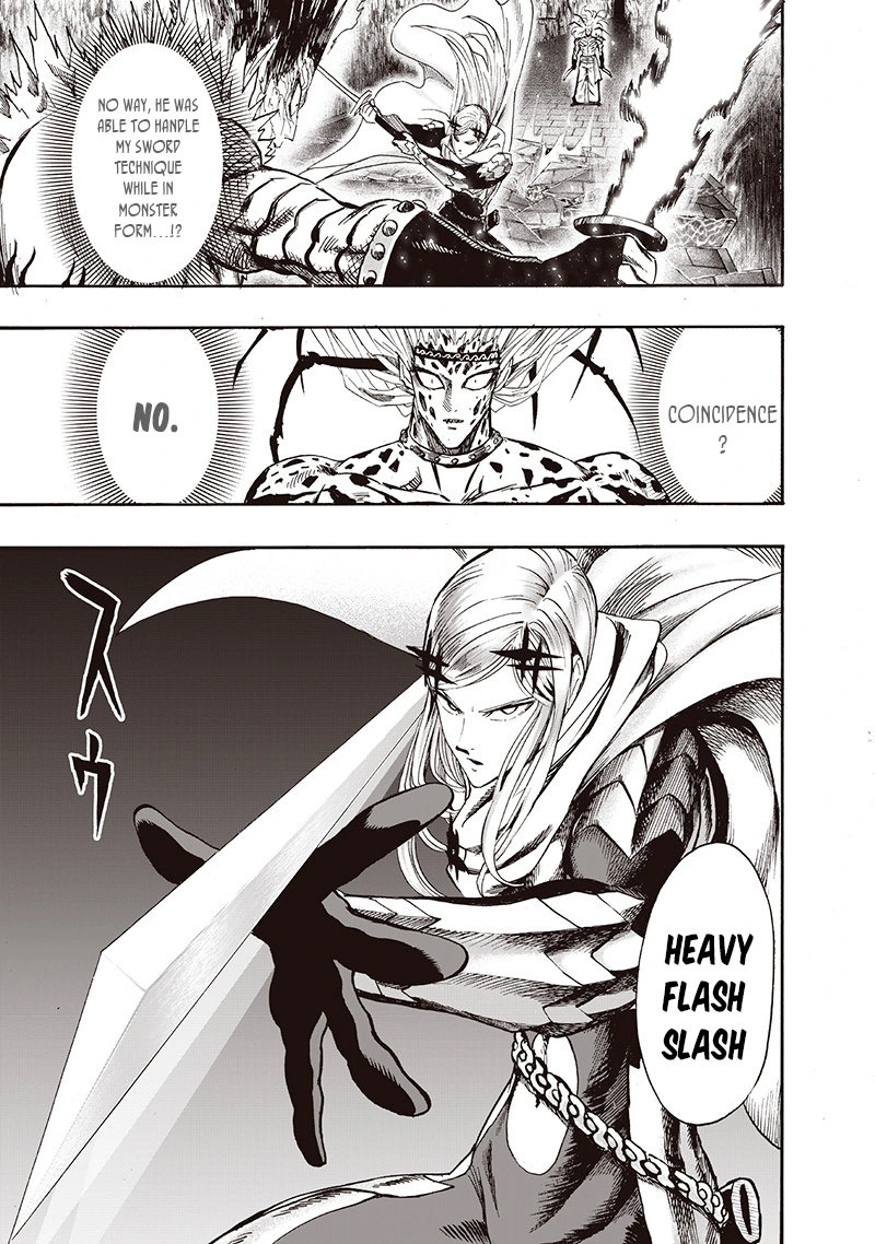 One Punch Man Manga Chapter 96 page 6 - The Time is Now scene