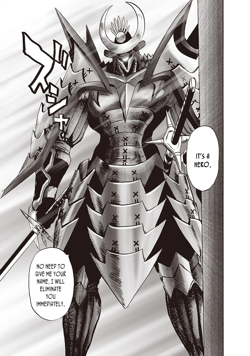 One Punch Man Manga Chapter 97 page 29 - Backpack scene