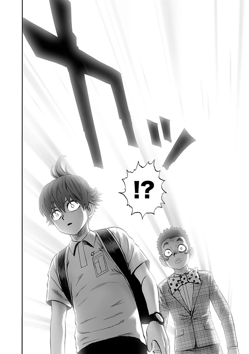 One Punch Man Manga Chapter 98 page 17 - Tears of Regret scene