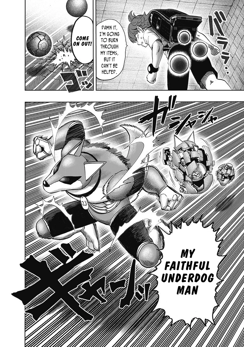 One Punch Man Manga Chapter 98 page 3 - Tears of Regret scene