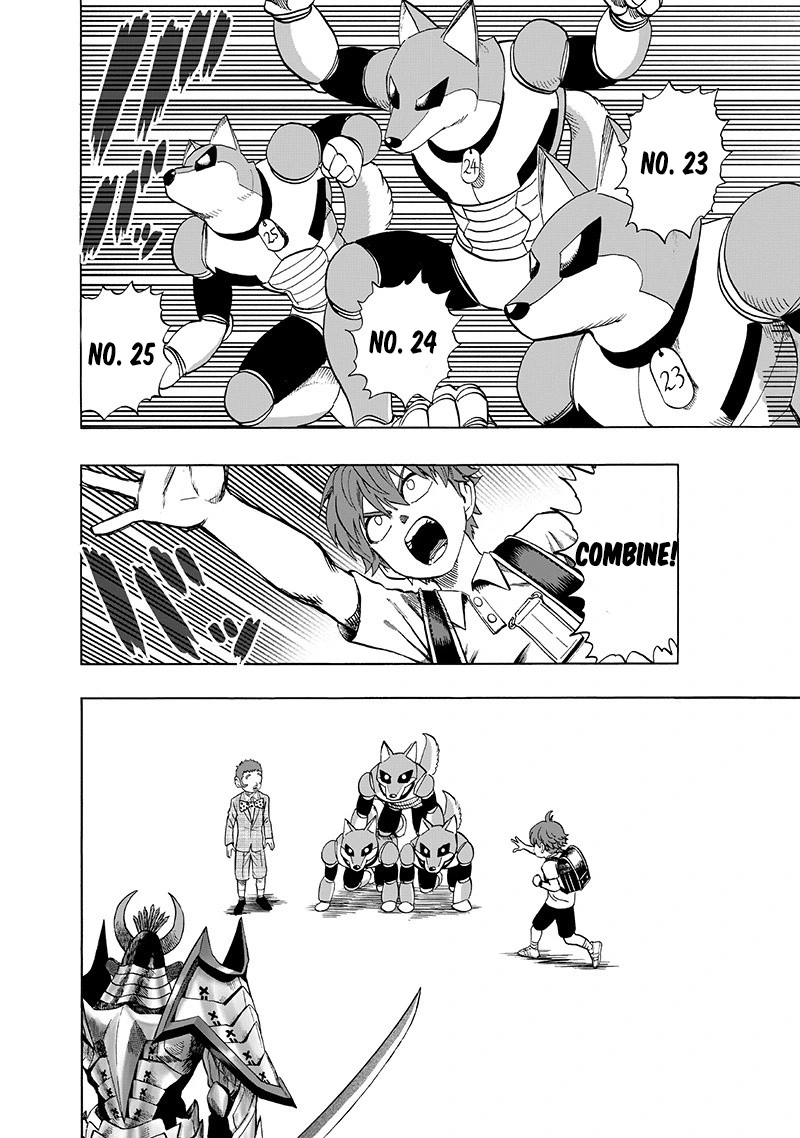One Punch Man Manga Chapter 98 page 4 - Tears of Regret scene