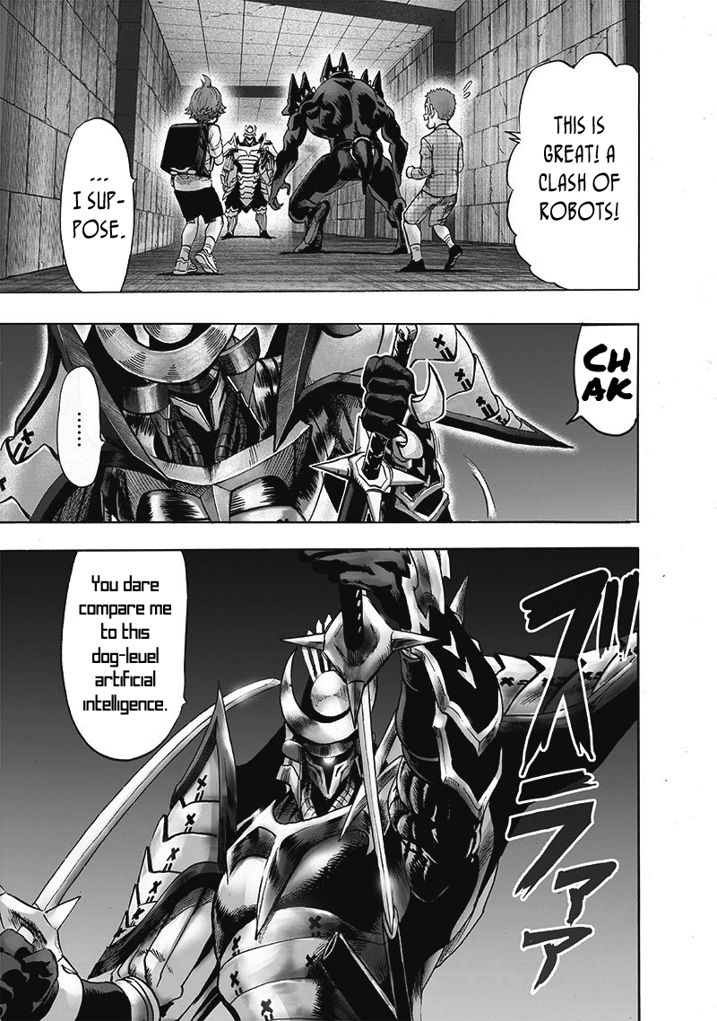 One Punch Man Manga Chapter 98 page 6 - Tears of Regret scene