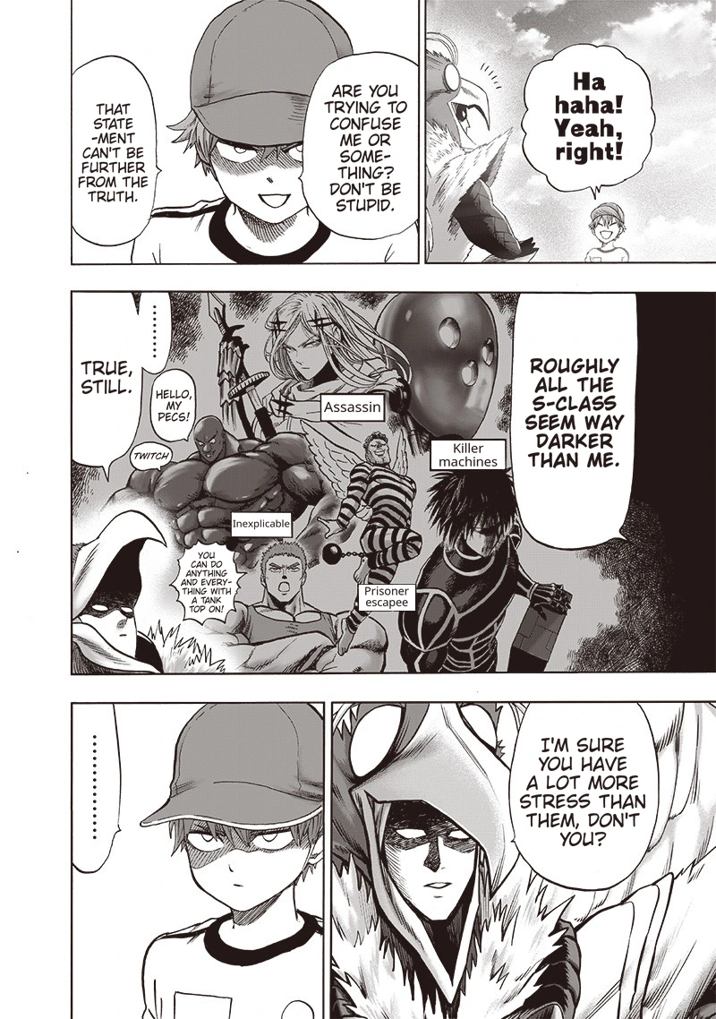 One Punch Man Manga Chapter 99 page 10 - Heat Up scene