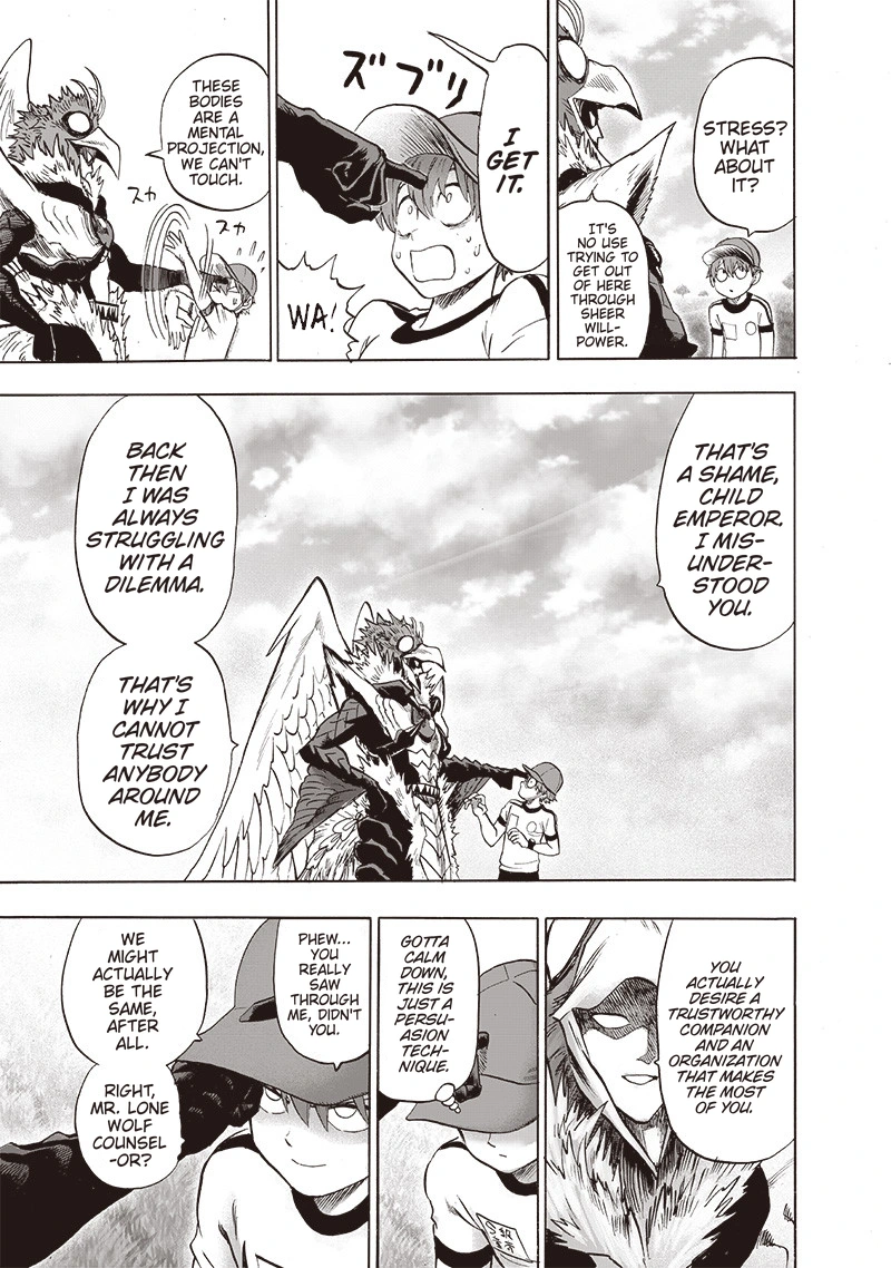 One Punch Man Manga Chapter 99 page 11 - Heat Up scene