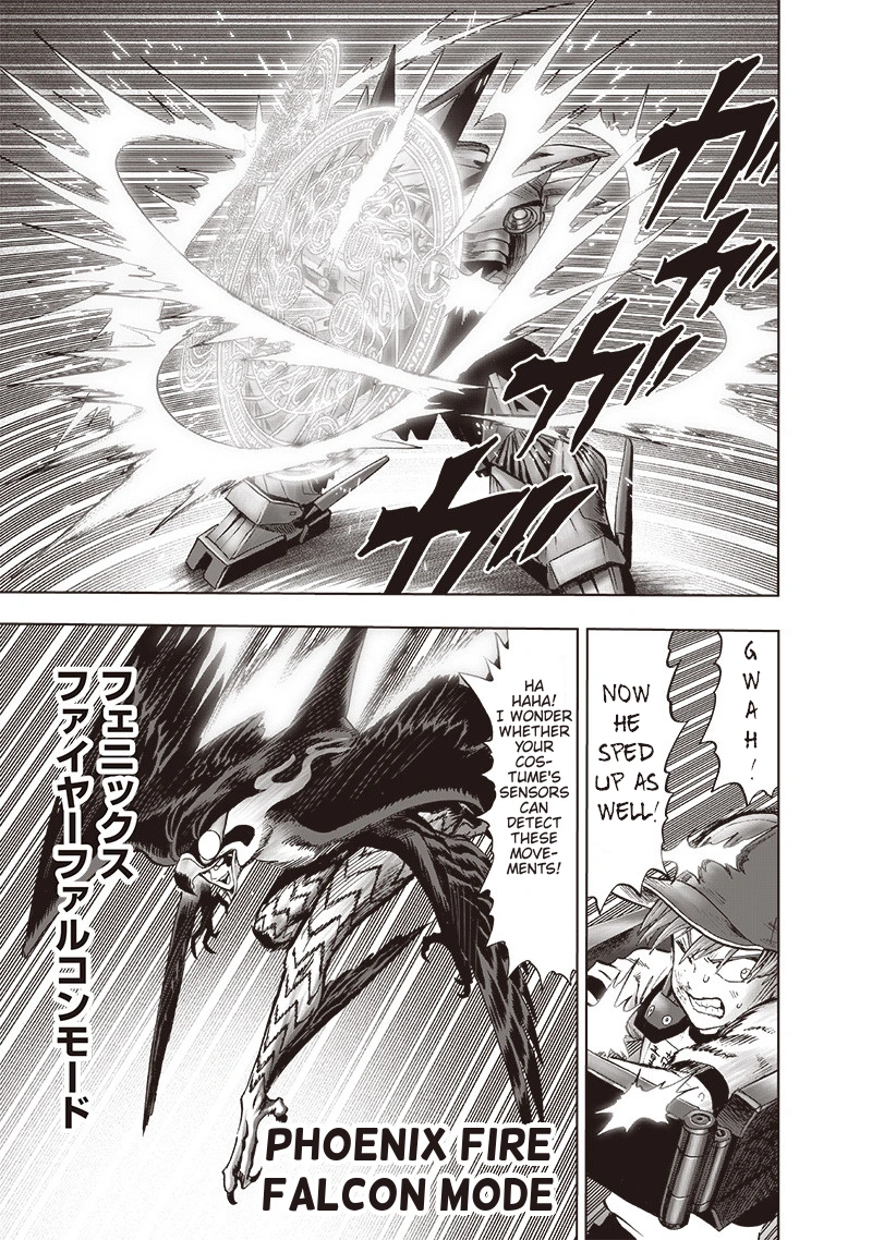 One Punch Man Manga Chapter 99 page 21 - Heat Up scene