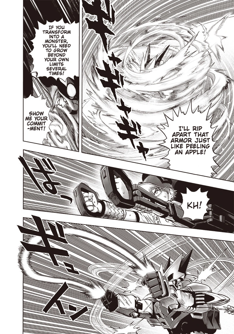 One Punch Man Manga Chapter 99 page 22 - Heat Up scene
