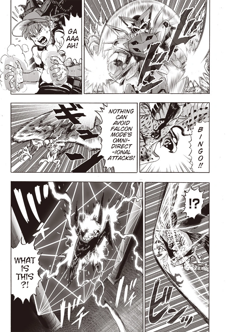 One Punch Man Manga Chapter 99 page 28 - Heat Up scene