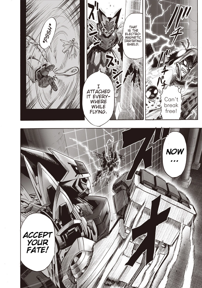 One Punch Man Manga Chapter 99 page 29 - Heat Up scene